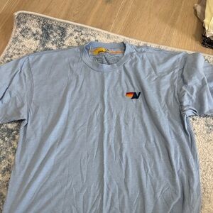 Aviator Nation Light Blue Short Sleeve Tee
